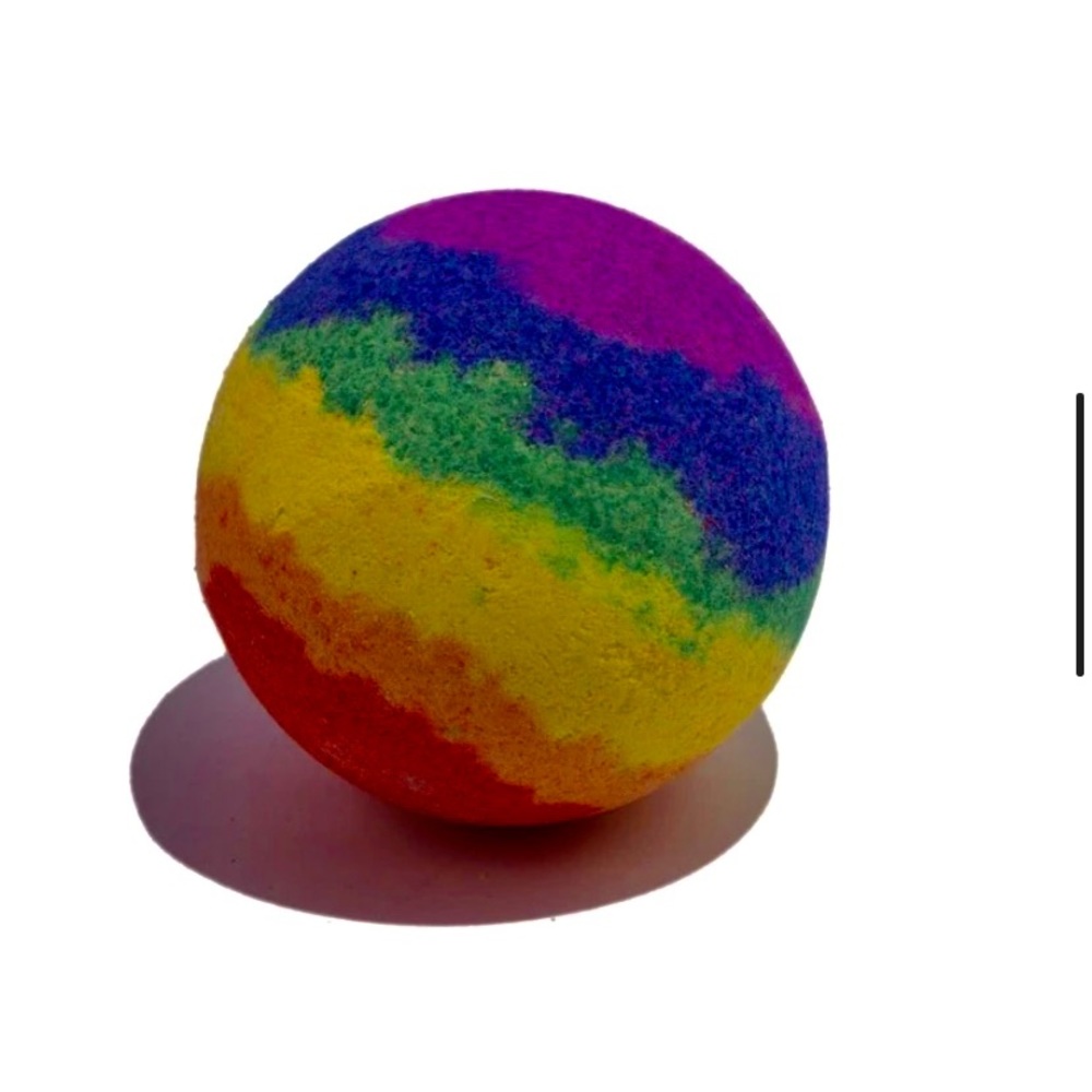 Rainbow Bath Bombs